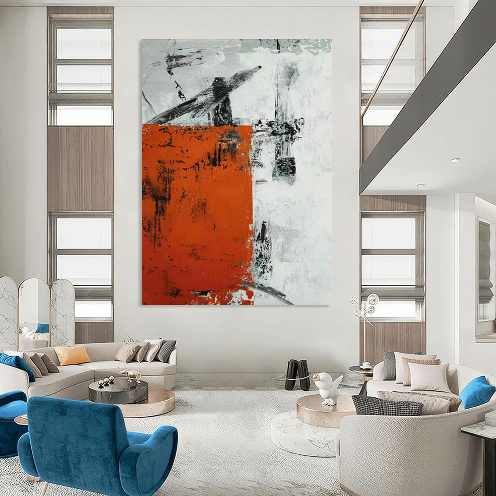 Ultra - Extended - Extreme, Smart - Home - Connected Custom Abstract Paintings for Living Room Integration DLZ0512