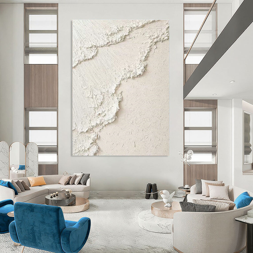 Vast Custom-Sized Hand Painted Abstract Artwork for Entryway & Cottage DLZ2192