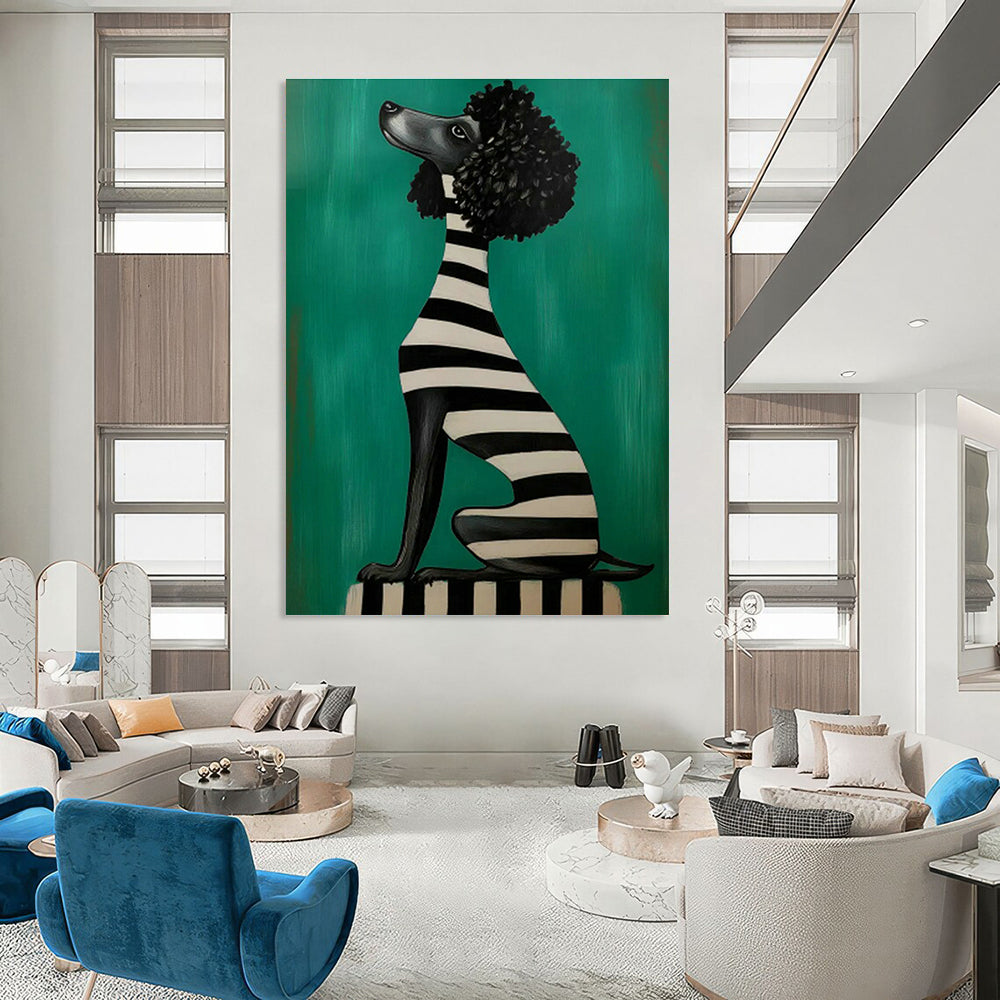 Extra - Large Hand - Painted Abstract Canvases for Living Room Sectional Backs & Cottage Hallway Archways DLZ0705