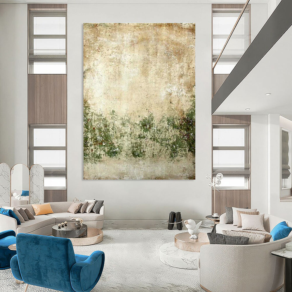 Stupendous Bespoke Handmade Abstract Painting for Office & Bedroom DLZ2183