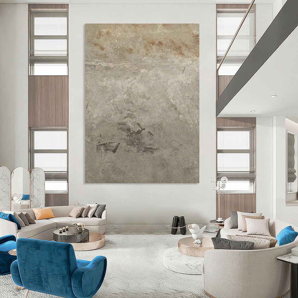Oversized Modern Abstract Hand-Painted Canvas Painting, Injecting Vitality into Office and Corridor DLZ0967