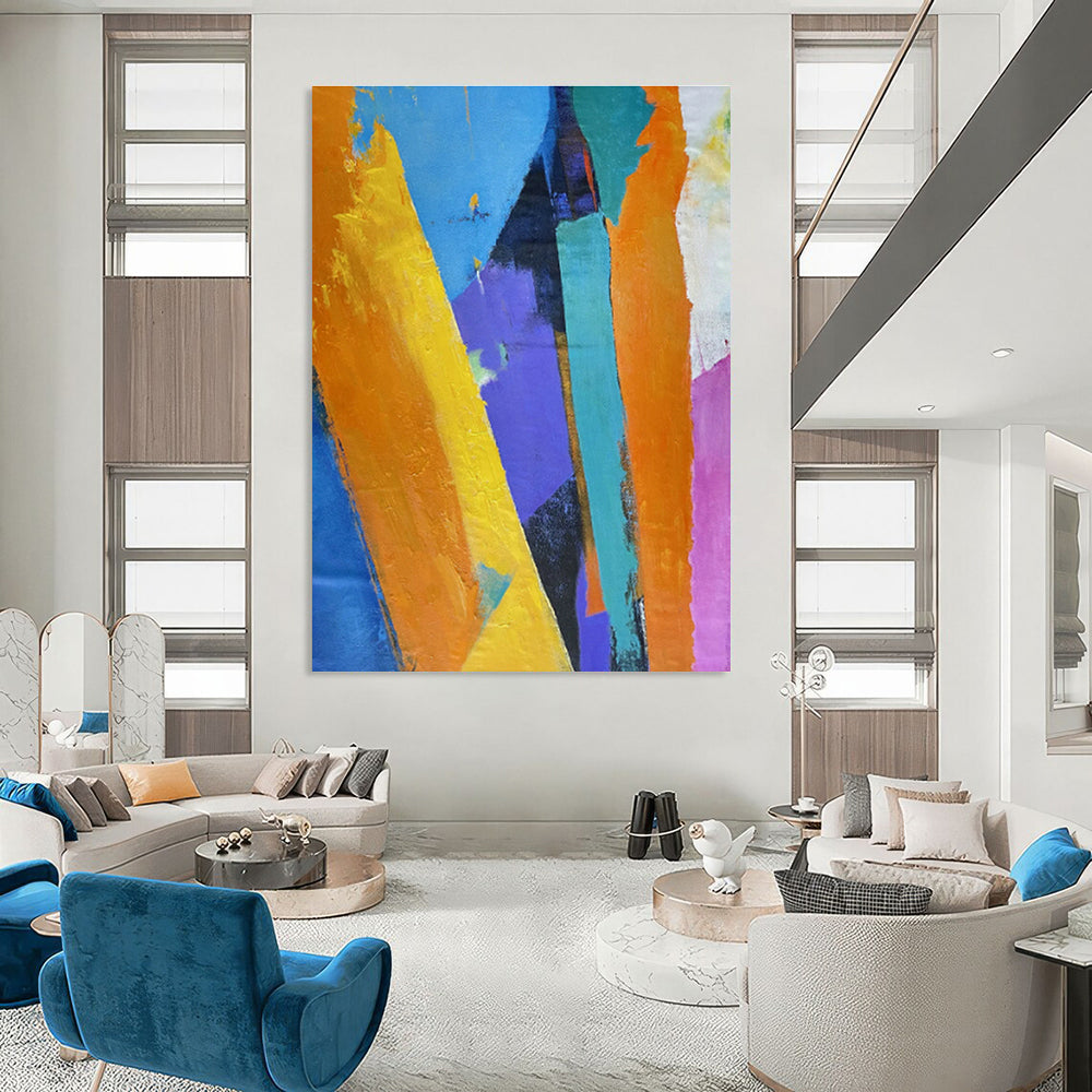 Handmade Large Abstract Wall Decor for Entryway & Dining Room DLZ1350