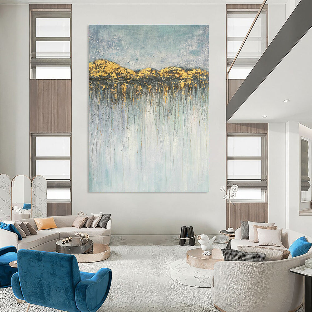 Abstract Hand - Painted Canvases for Office and Cottage Living Room DLZ0773