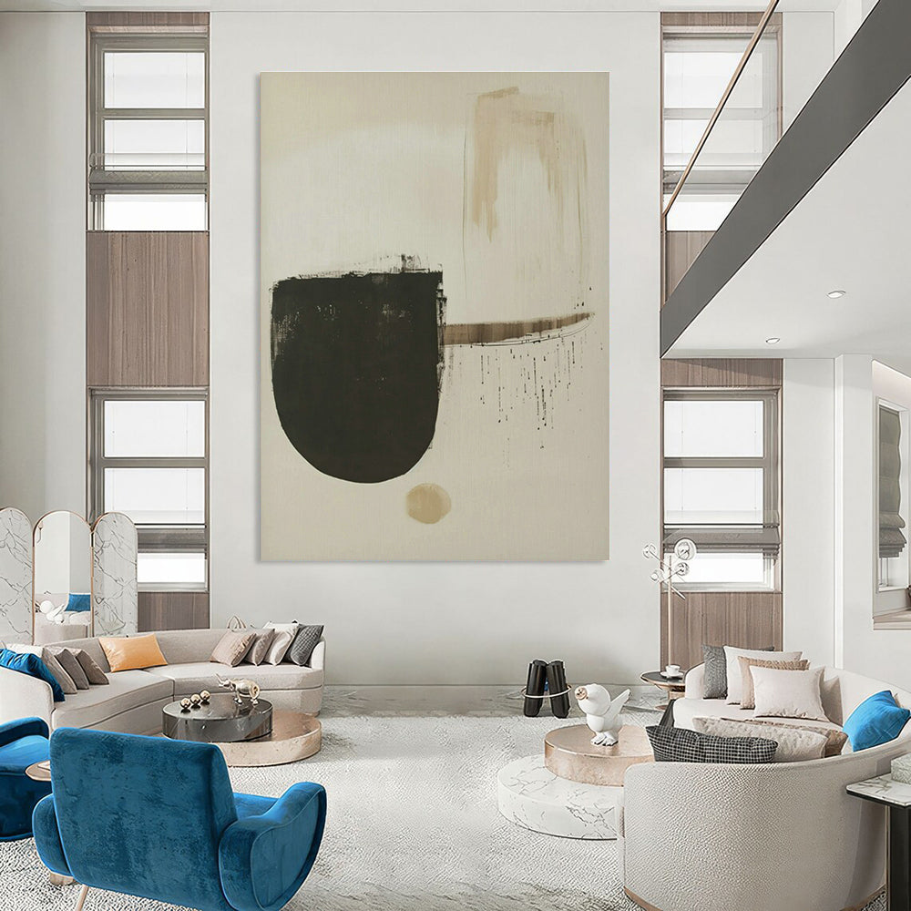 Large Custom Handmade Abstract Canvas for Cottage Office and Living Room DLZ1832