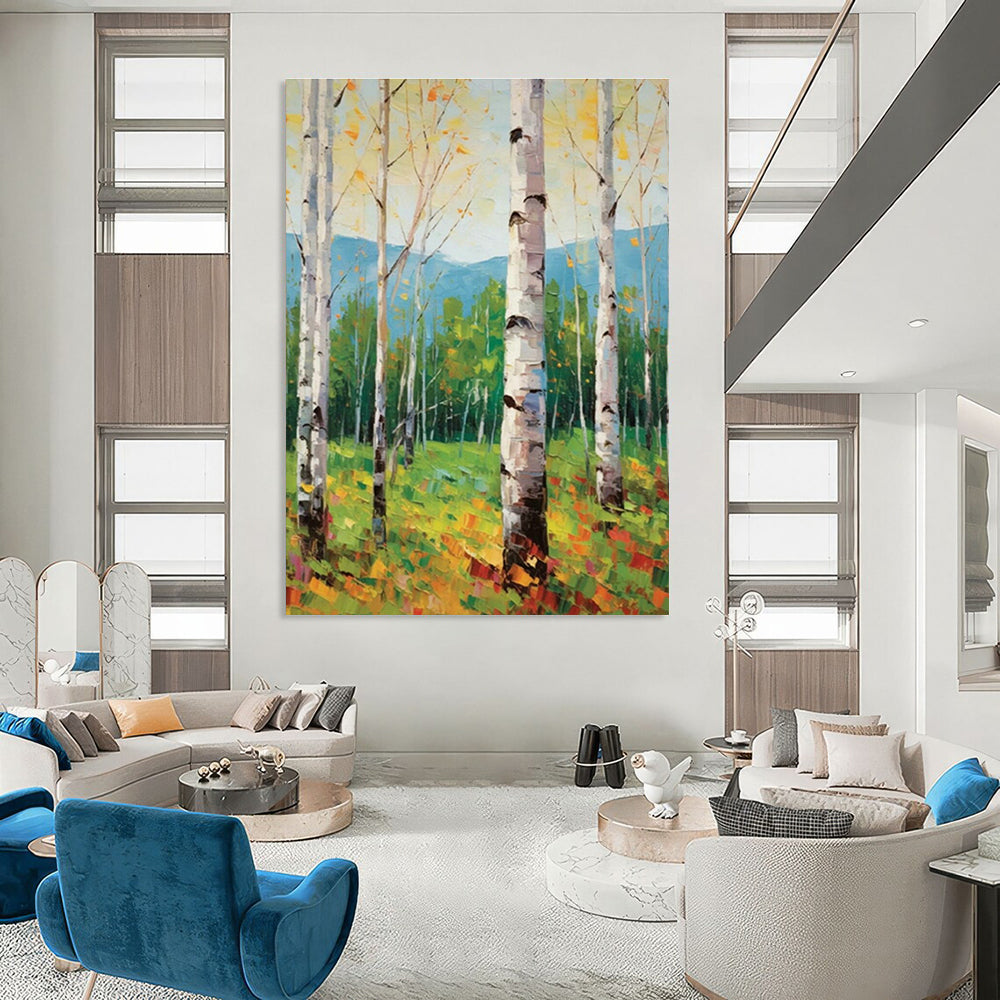 Immense Handcrafted Custom Abstract Wall Art for Bedroom & Hallway DLZ1066