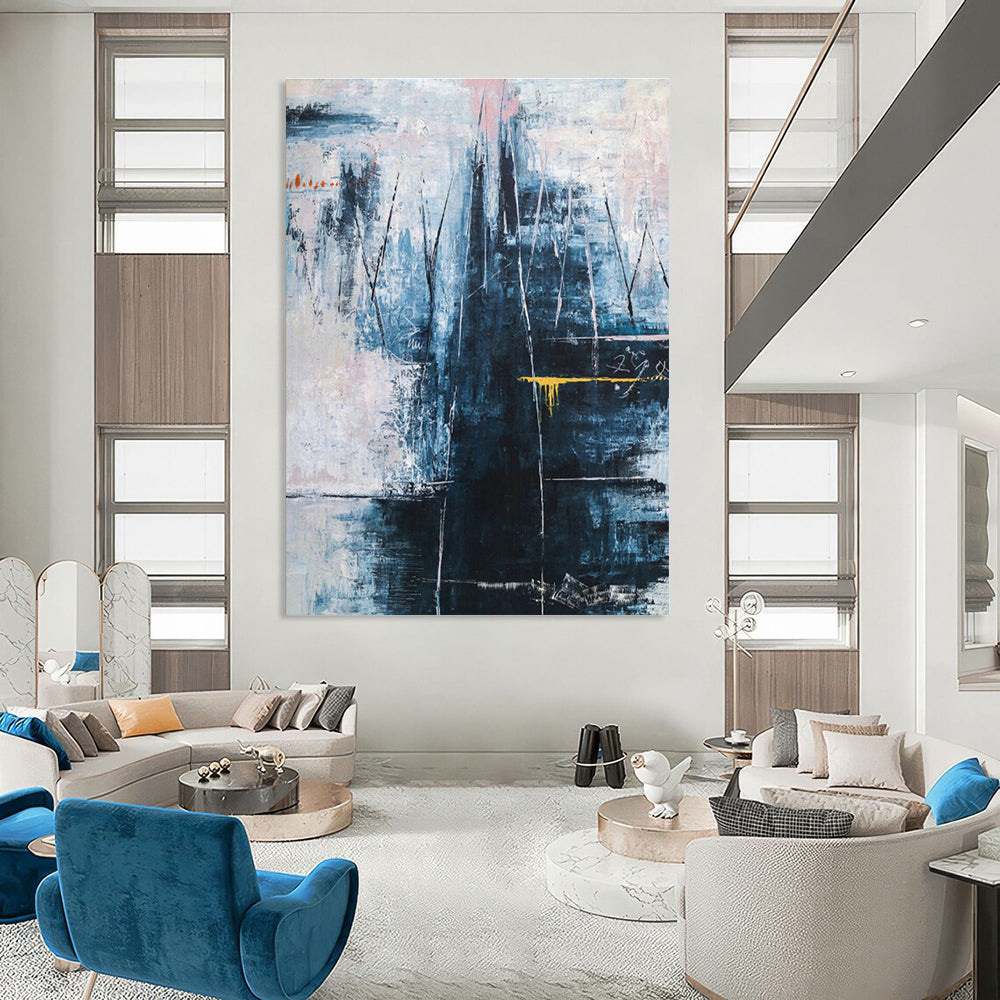 Custom Large Abstract Wall Art for Office & Hallway DLZ1118