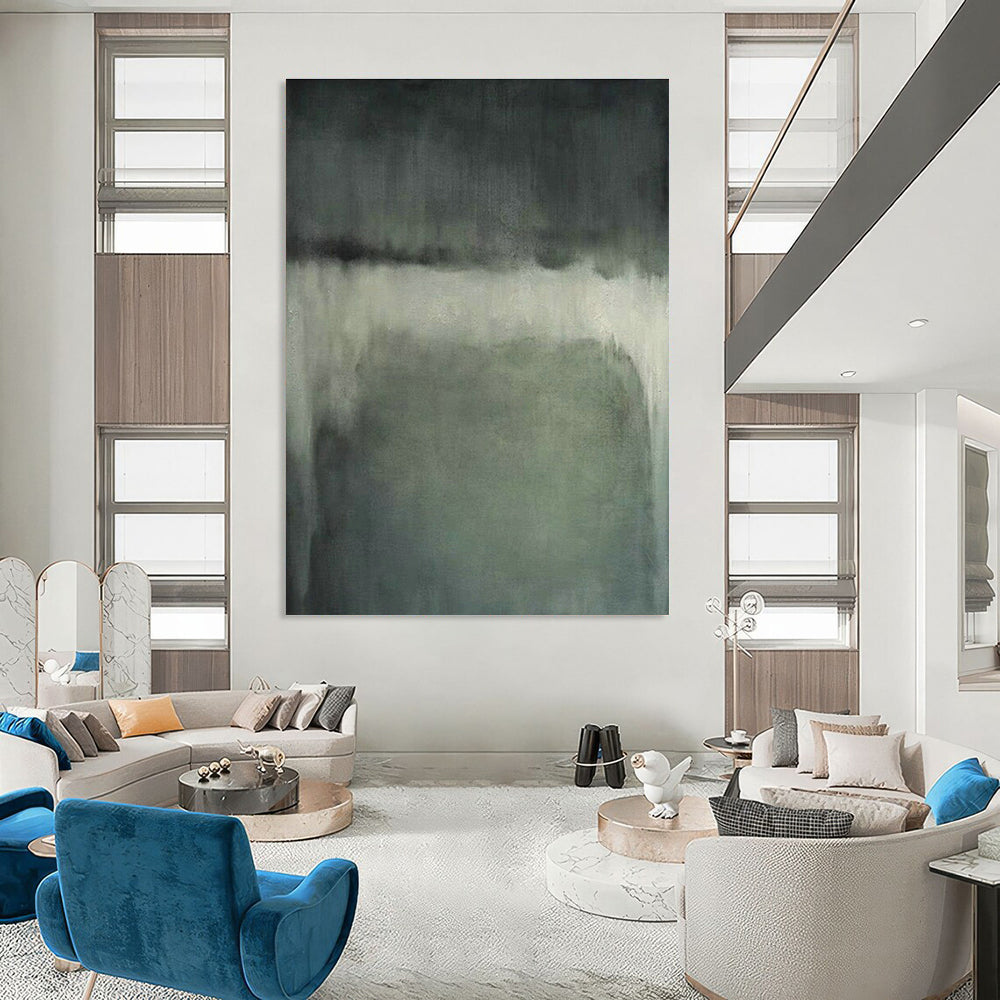 Handmade Abstract Wall Art for Cottage Bedroom and Living Room DLZ1474