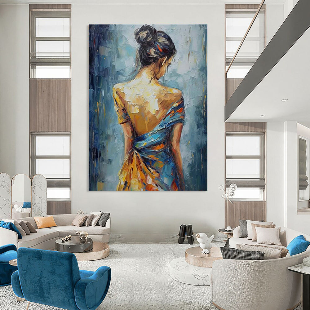 Customization of Large - sized Hand - Painted Abstract Paintings for Office, Create a Personalized Office Space DLZ0360