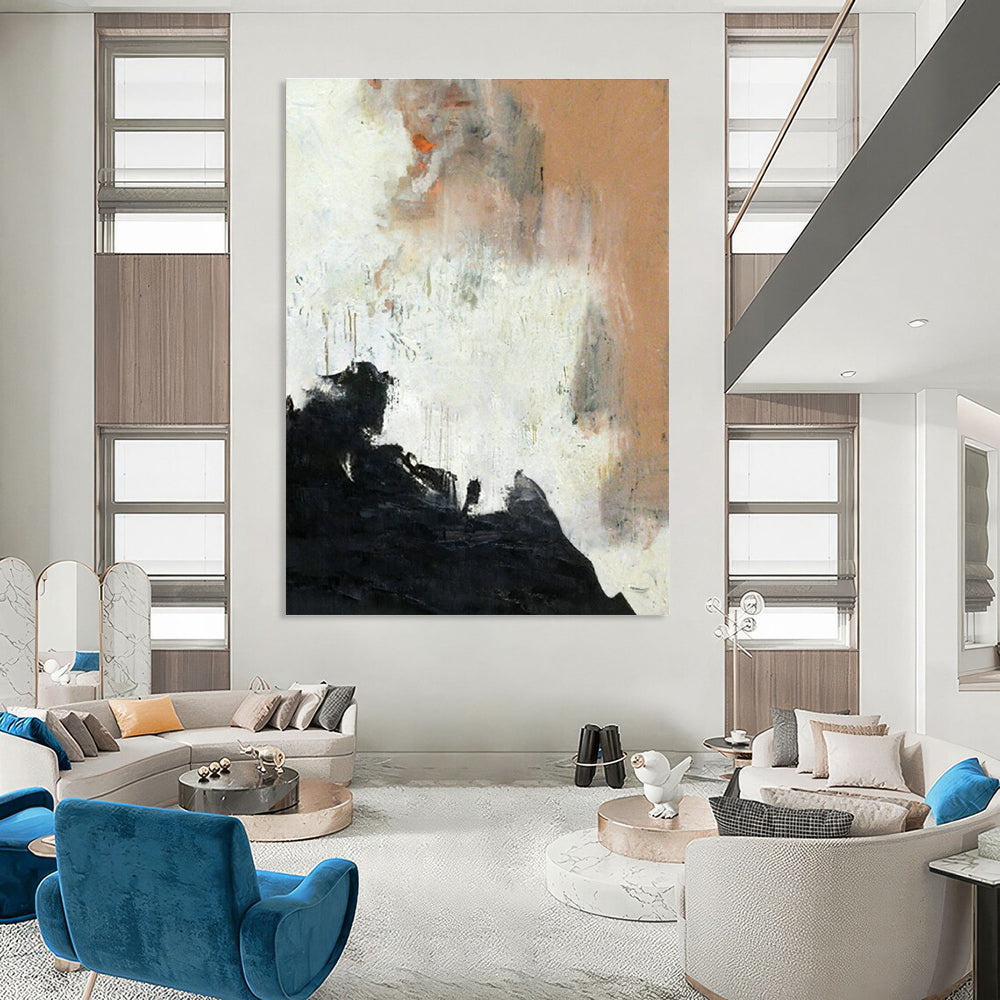 Oversized, Custom - Fit Hand Painted Abstract Art for Bedroom & Hallway DLZ2061