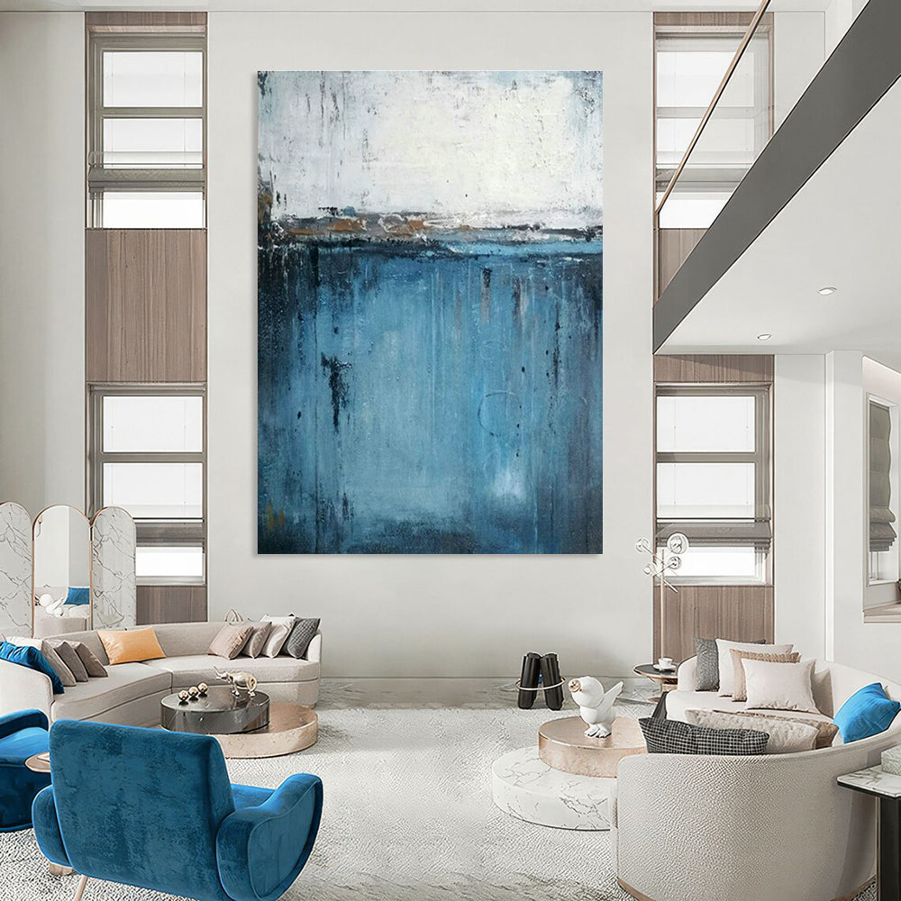 Original Hand-Painted Abstract Painting for Living Room Photo Frame Wall & Bedroom Jewelry Dish Niche DLZ1770