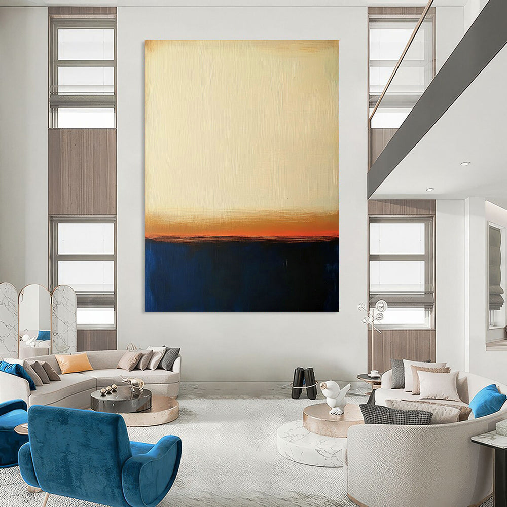 Spacious, Irregular - Shaped Custom Abstracts for Cottage Quirkiness DLZ0457