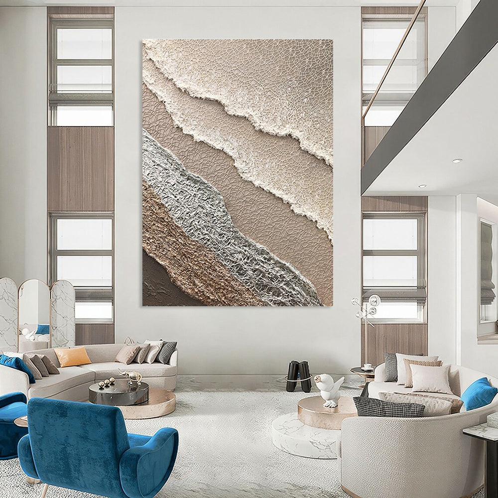 Large Custom-Made Abstract Canvas for Living Room & Bedroom DLZ0995