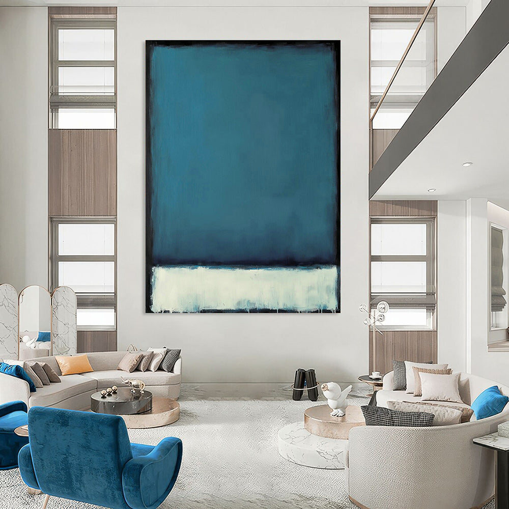 Vast, Interactive Custom Abstract Paintings for Living Room Engagement DLZ0459