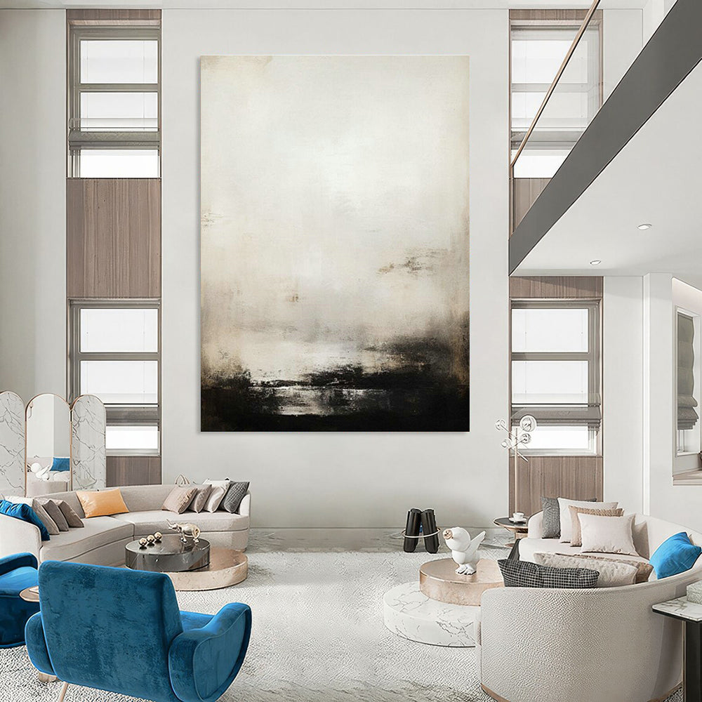 Tremendous Proportion Custom-Made Hand Painted Abstract Wall Decor for Bedroom & Living Room DLZ2198