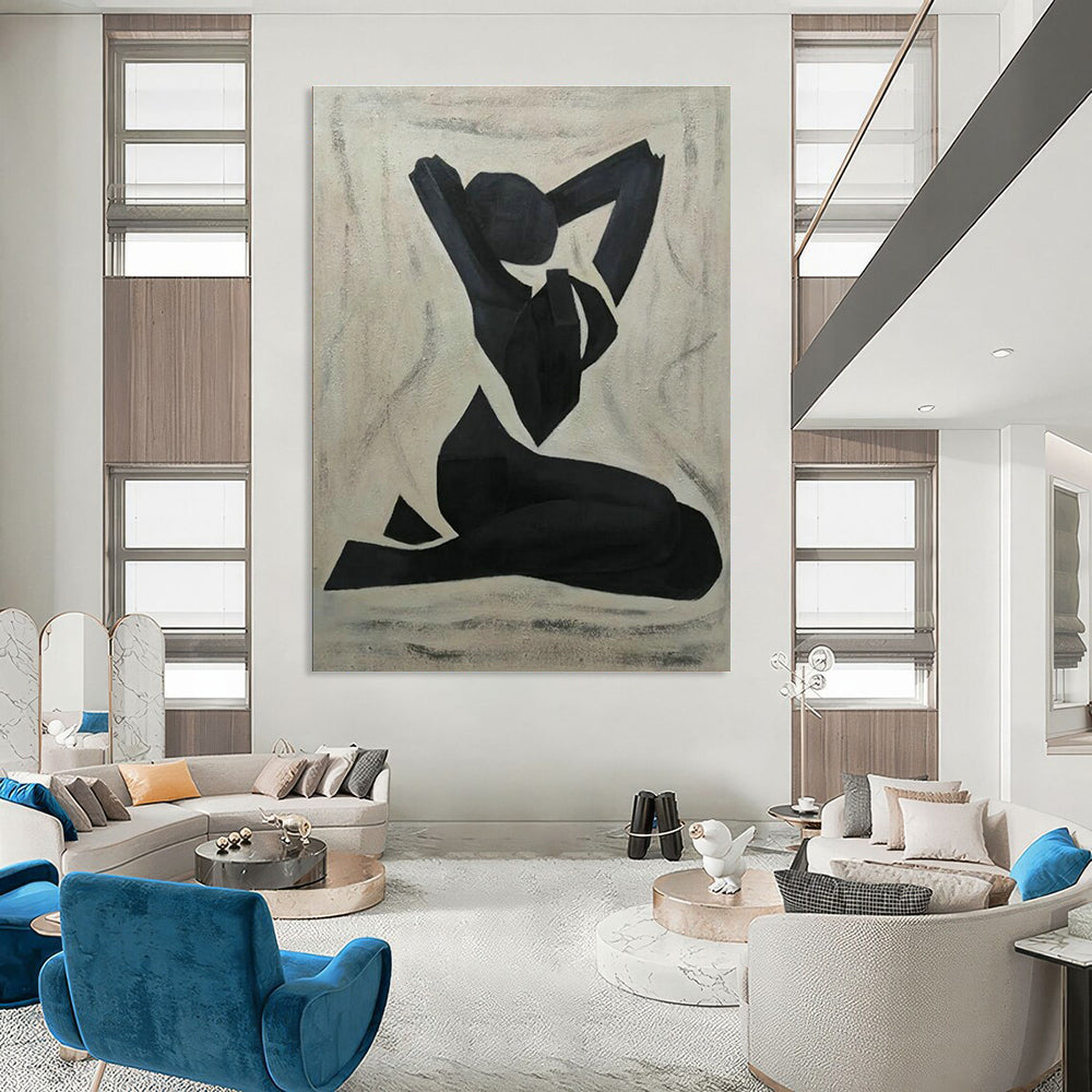 Gargantuan Custom - Fit Abstract Painting for Office & Entryway DLZ2265