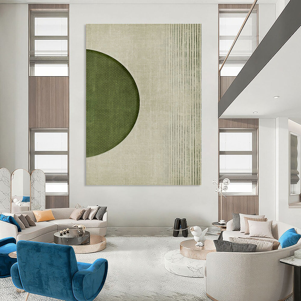 Customizable Handcrafted Abstract Canvas Set for Cottage Living Room & Office DLZ1368