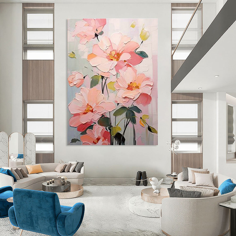 Original Handmade Abstract Canvas for Hallway and Dining Room DLZ1535