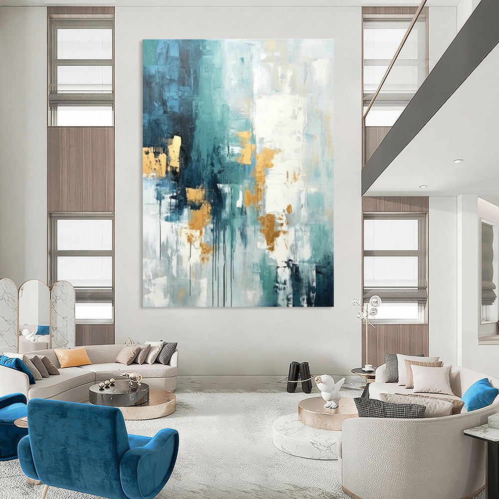 Large Customizable Handmade Abstract Wall Decor for Living Room Console Table Back Wall and Bedroom Dresser Mirror Wall DLZ1936
