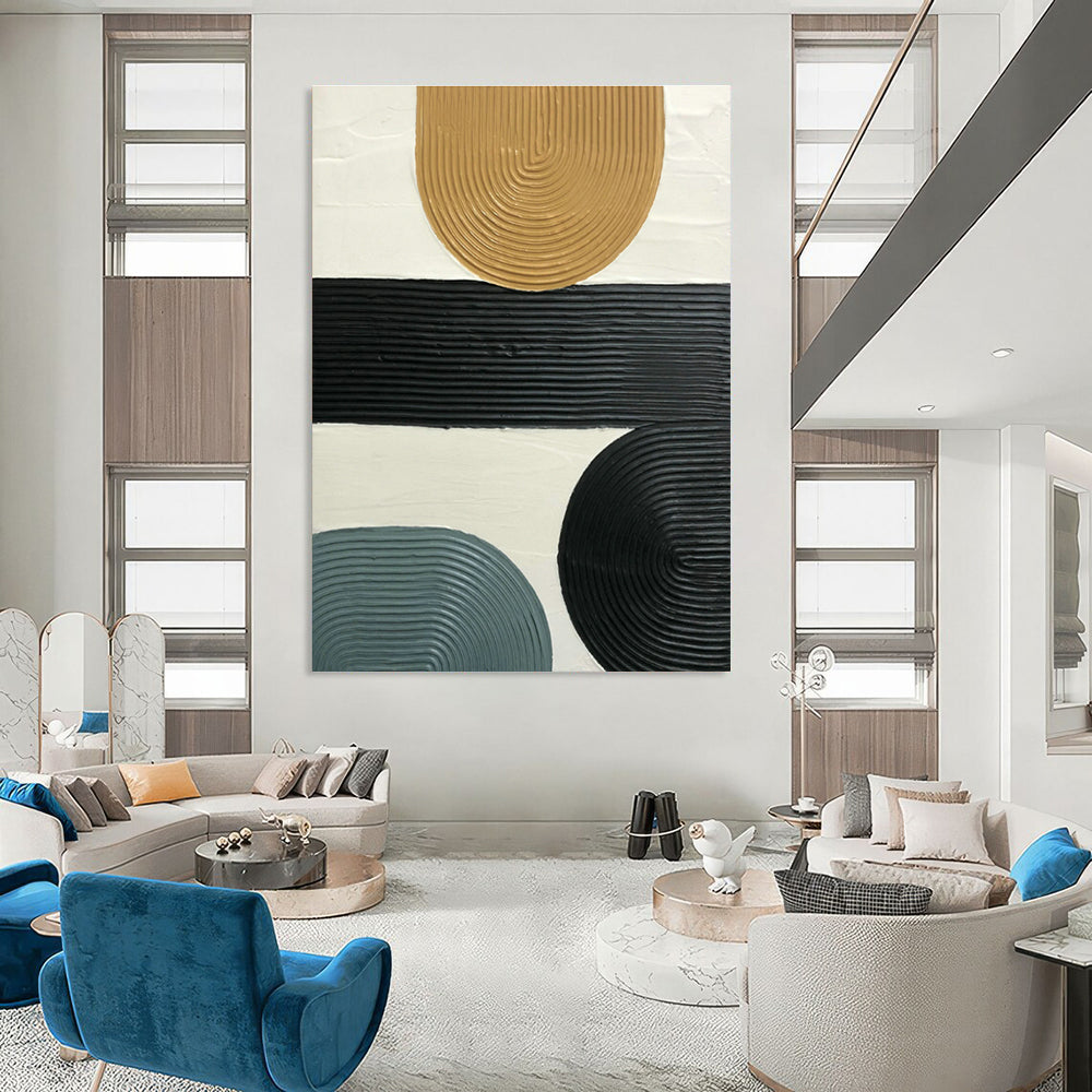 Custom Extra Large Abstract Canvas for Living Room & Dining Room DLZ1184