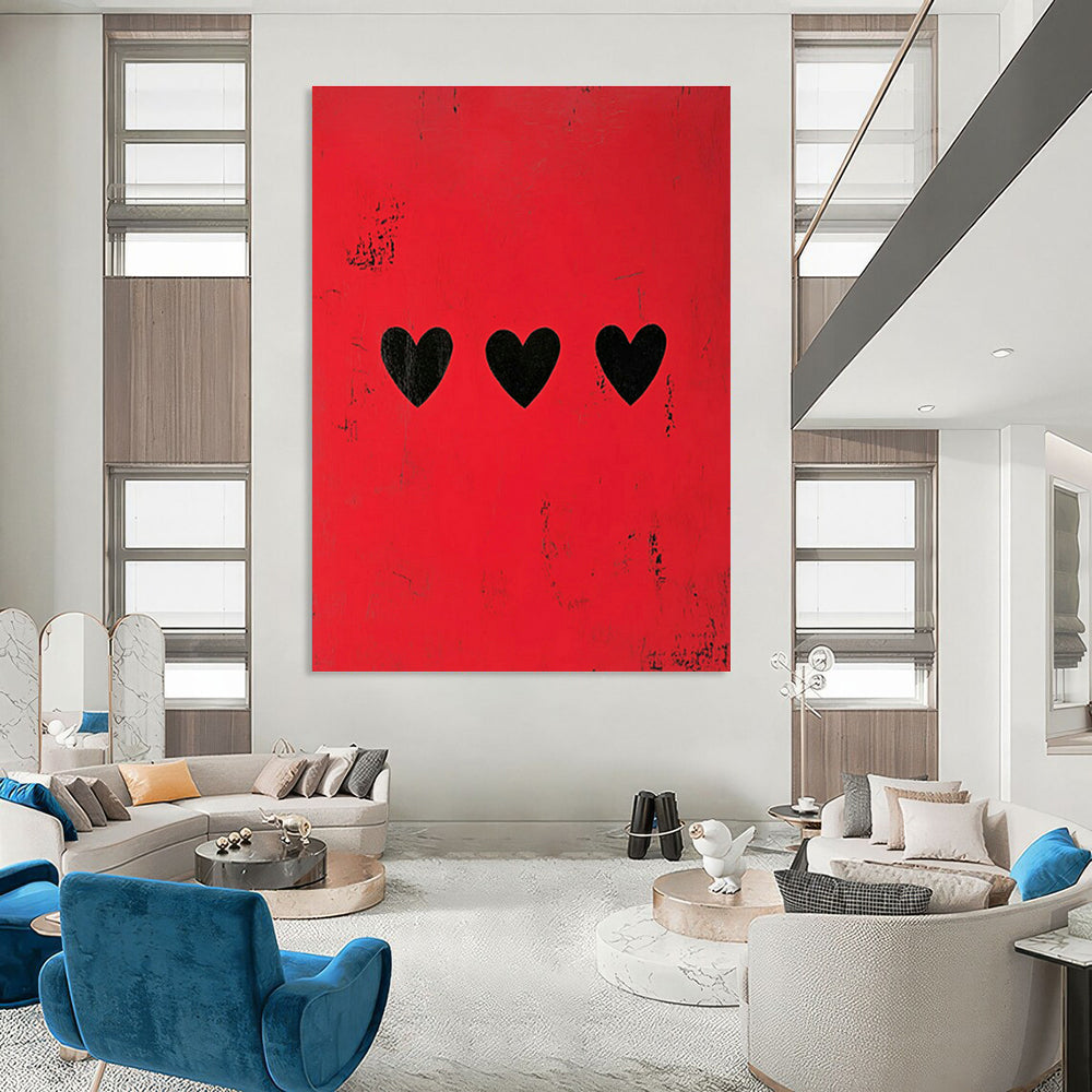 Expansive - Length Custom Abstract Panels for Hallway Drama DLZ0428