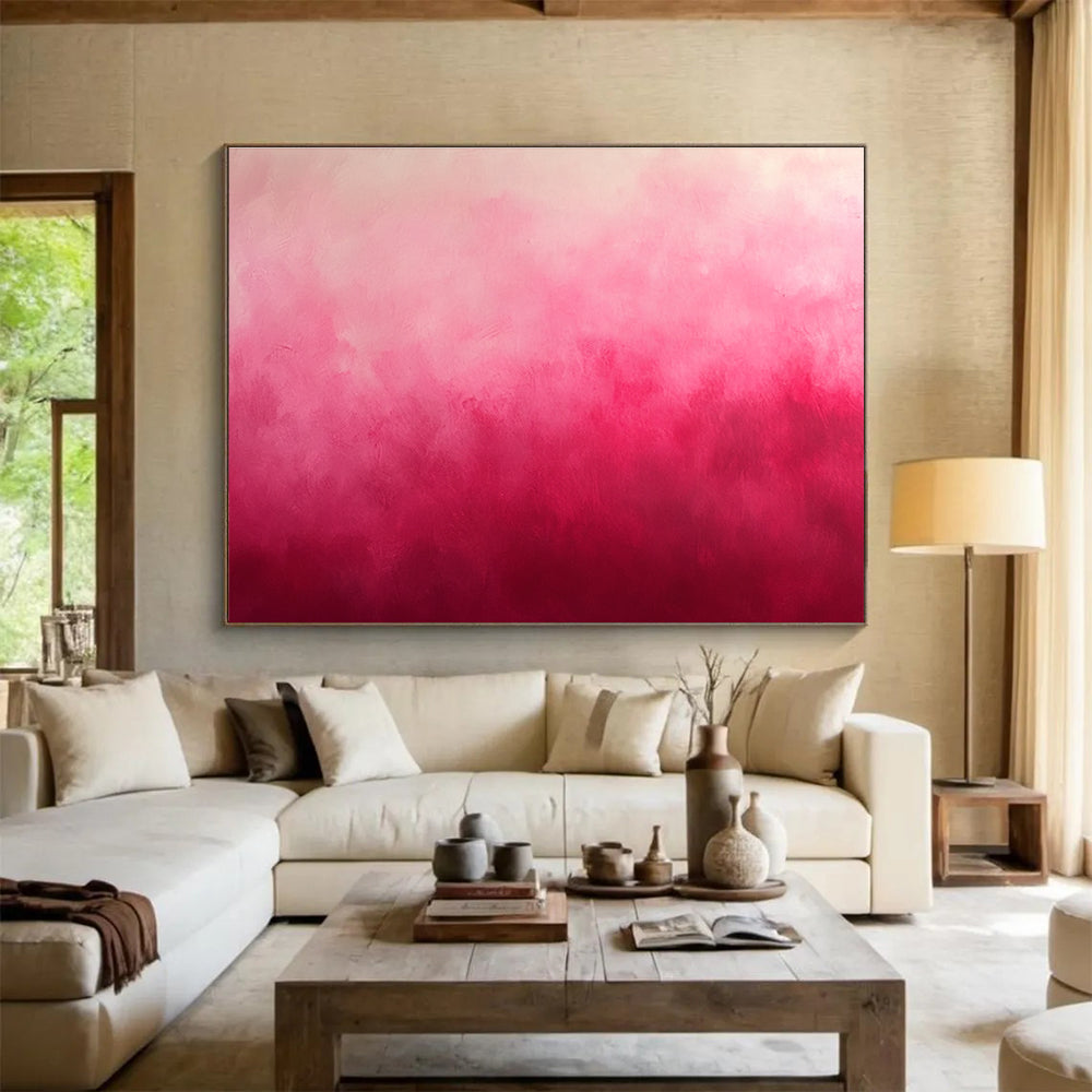 Abstract pink ombre background features a soft gradient and textured surface perfect for portraits product photography or creative compositions.SC270