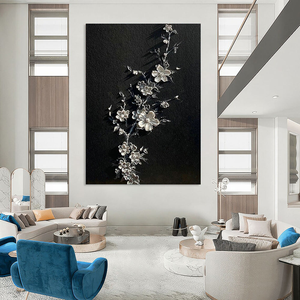 Gigantic Custom-Designed Hand Painted Abstract Wall Decor for Cottage & Living Room DLZ2243