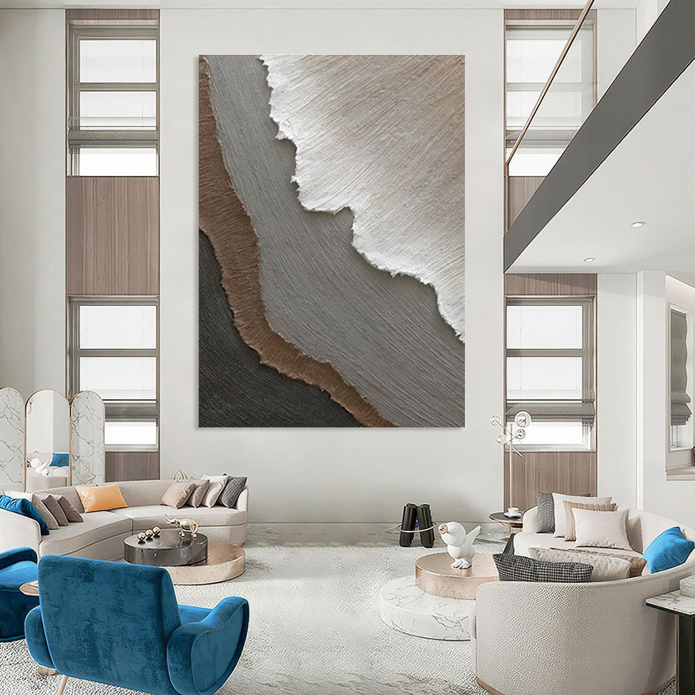 Layered Color Abstract Painting ADGE269