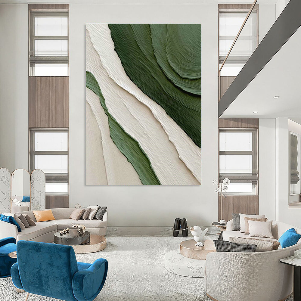 Gigantic Custom-Built Handmade Abstract Painting for Living Room & Office DLZ2181