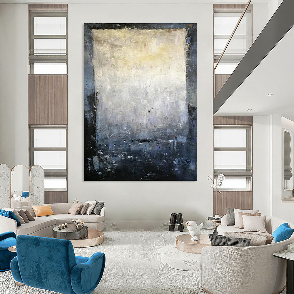 Tremendous Custom - Sized Abstract Art for Bedroom & Dining Room DLZ2277