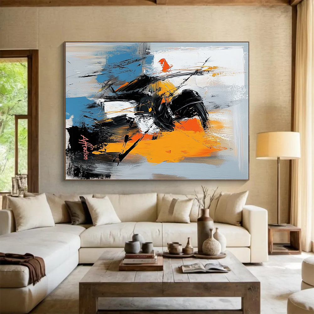 Abstract Affection Painting with Bold Strokes GER798
