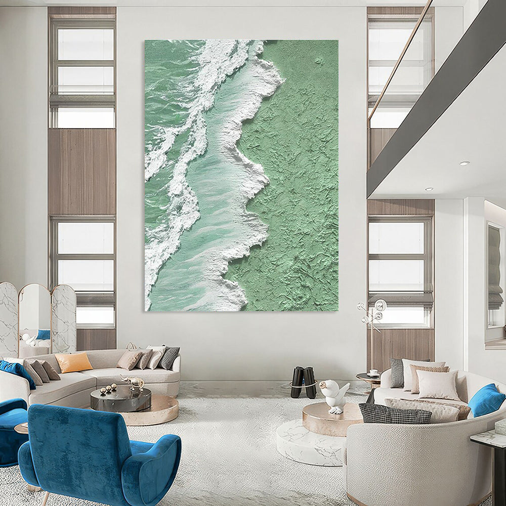 Tremendous Size Custom-Built Hand Painted Abstract Art for Cottages & Bedroom DLZ2205