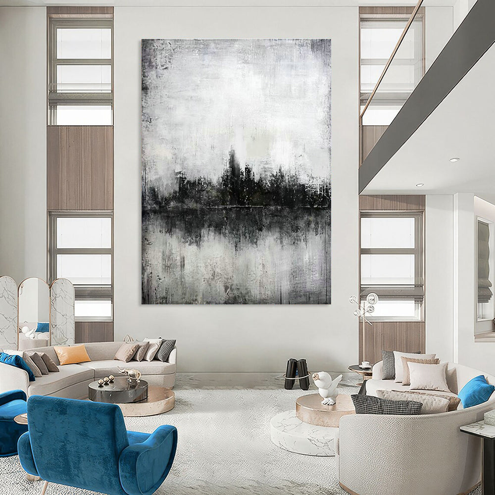 XX - Large, Tailored Handmade Abstract Canvas Art for Hallway & Office DLZ2054