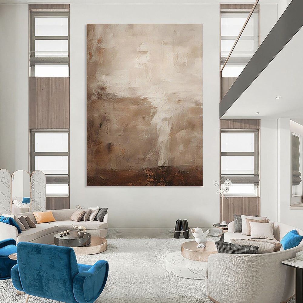Immense Tailored Hand Painted Abstract Canvas for Office & Dining Room DLZ2170