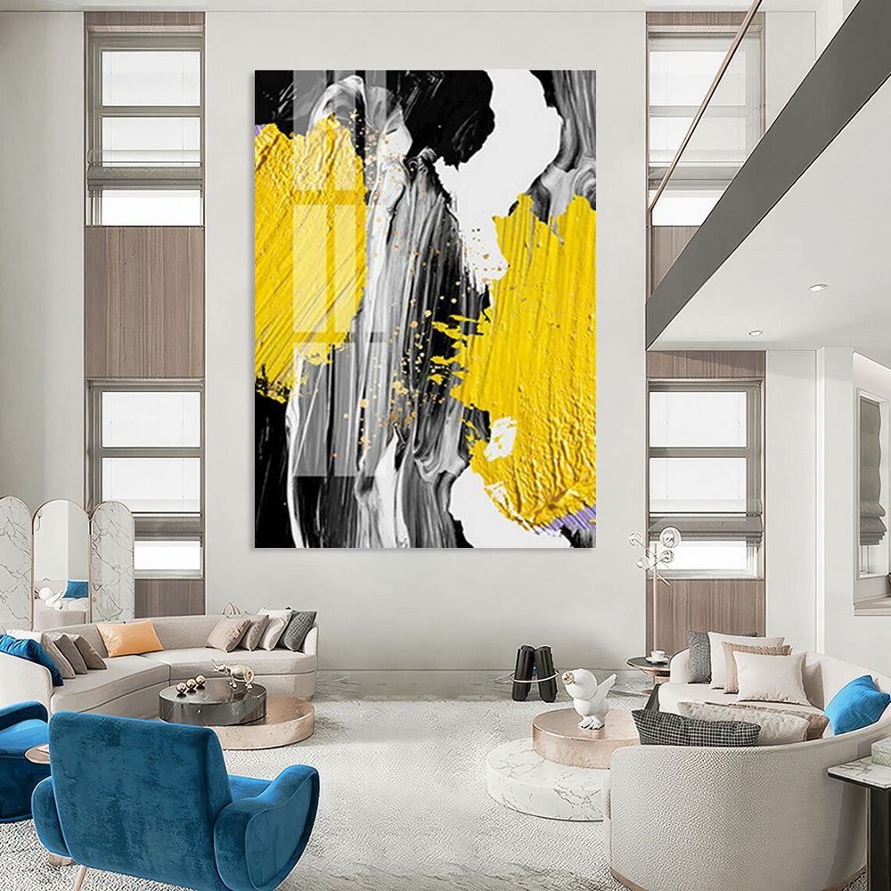 Vast Custom - Sized Hand Painted Abstract Wall Art for Living Room & Bedroom DLZ2226