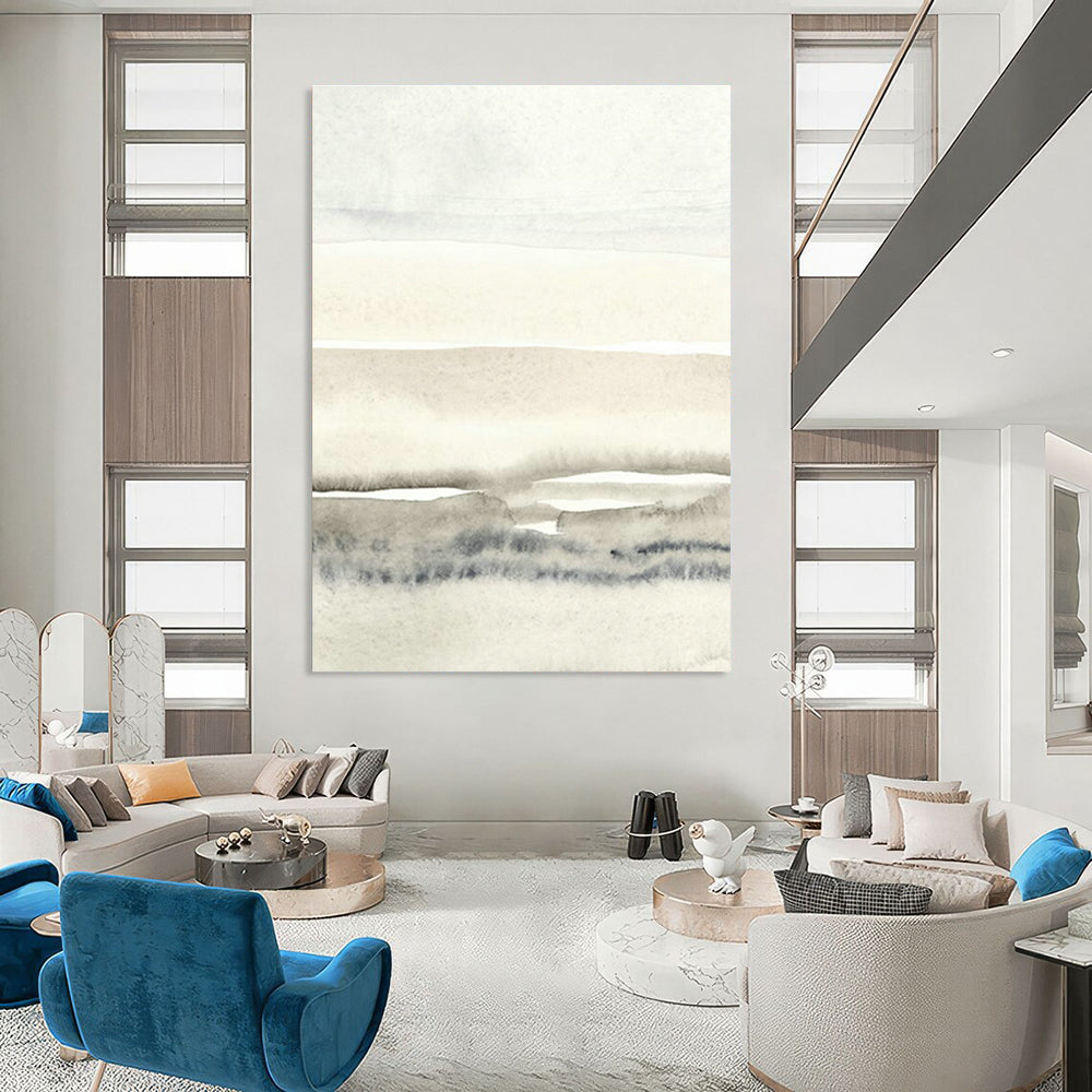Extra - Large Custom Abstract Canvases for Dining Room Server Carts & Office Copy Room Walls DLZ0715