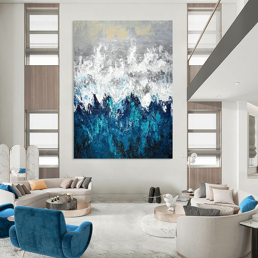 Gargantuan - Depth Custom Abstracts for Entryway Grandeur DLZ0443