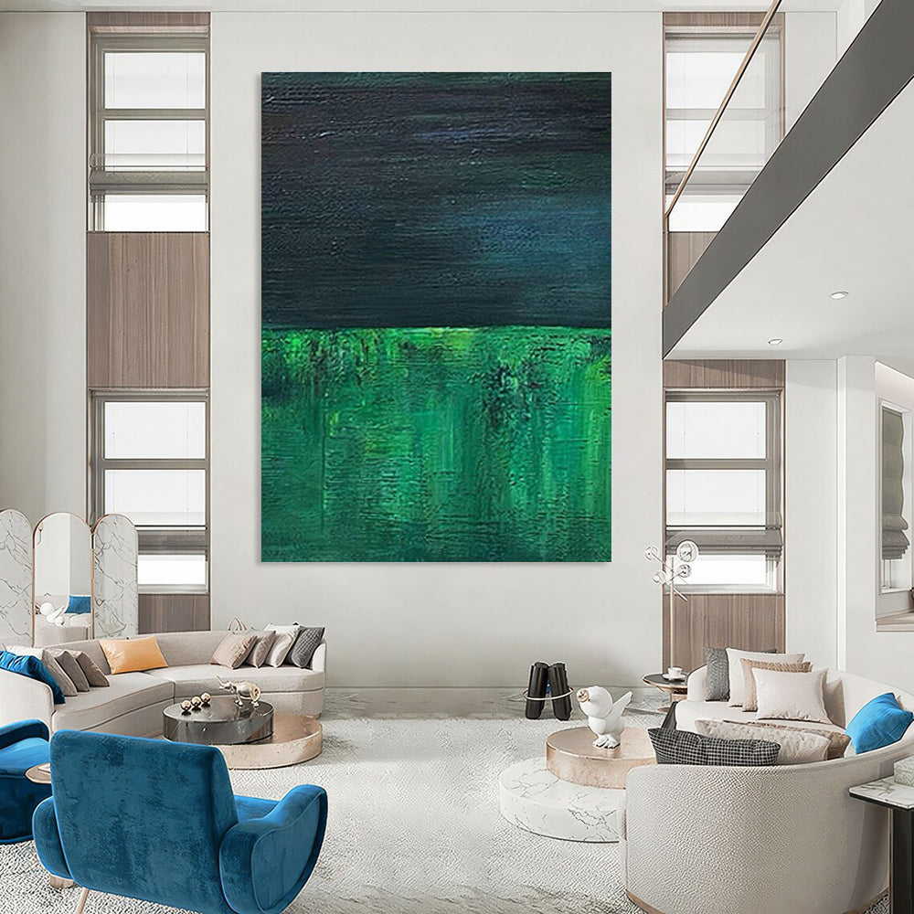 Extra-Large Hand-Crafted Abstract Art for Office & Cottage Hallway DLZ1208