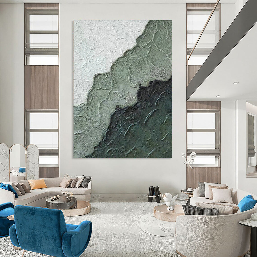 Large Hand-Crafted Abstract Painting for Bedroom & Dining Room DLZ1219