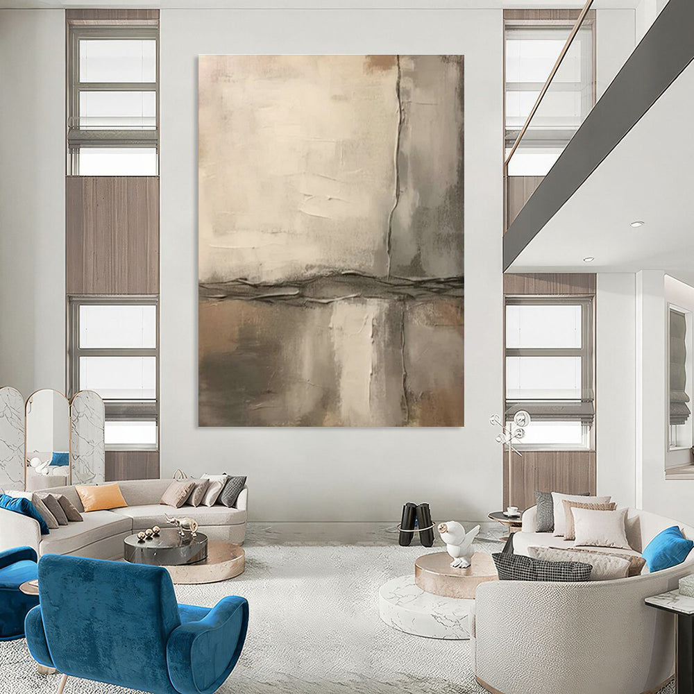 Original Handmade Abstract Painting for Bedroom and Cottage Dining Room DLZ1585