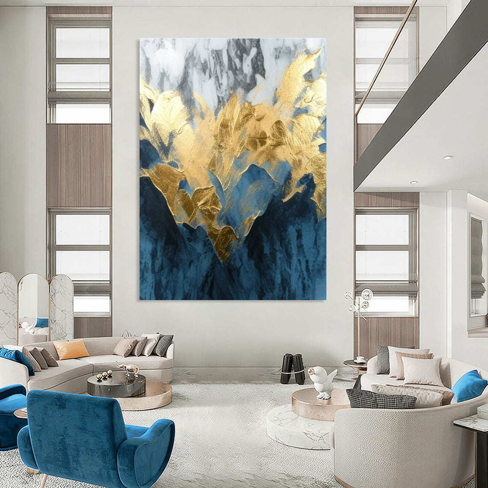 Expansive - Depth Custom Abstract Panels for Hallway Flow DLZ0442