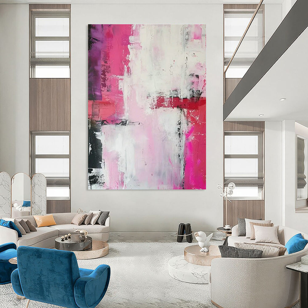Hand-Crafted Abstract Wall Decor for Cottage Bedroom Vanity Wall and Living Room Console Table Wall DLZ1696