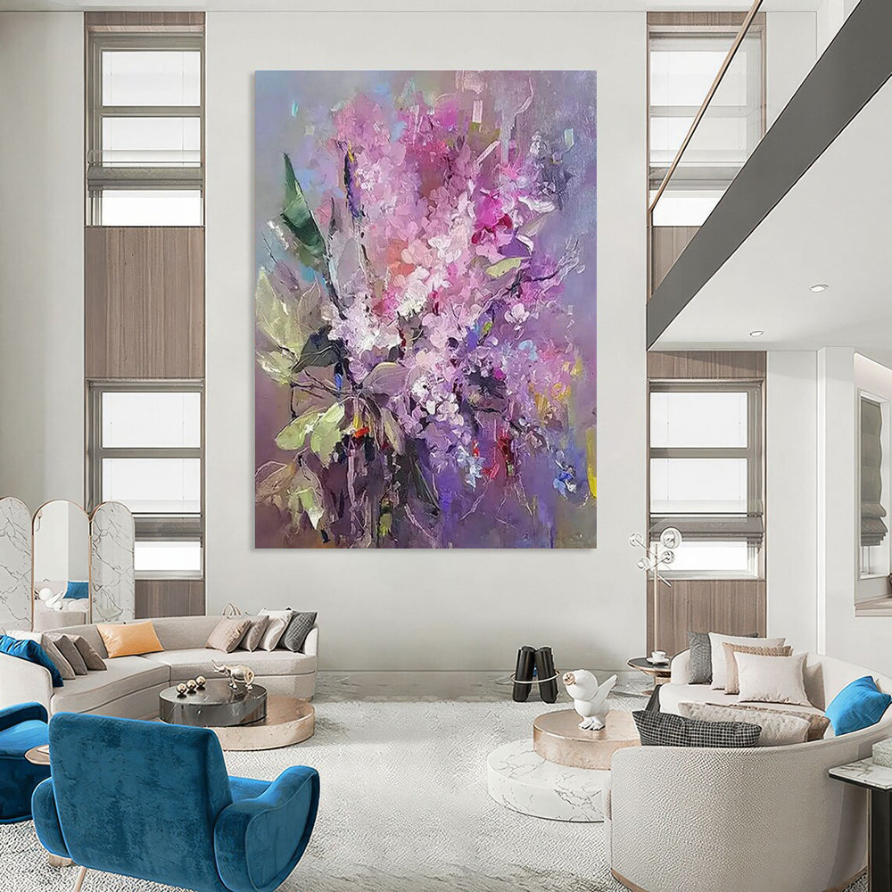 Oversized Hand - Painted Abstract Art for Living Room Open - Shelf Kitchenette Utensil Holders & Cottage Outdoor Shower Towel Hooks DLZ0912