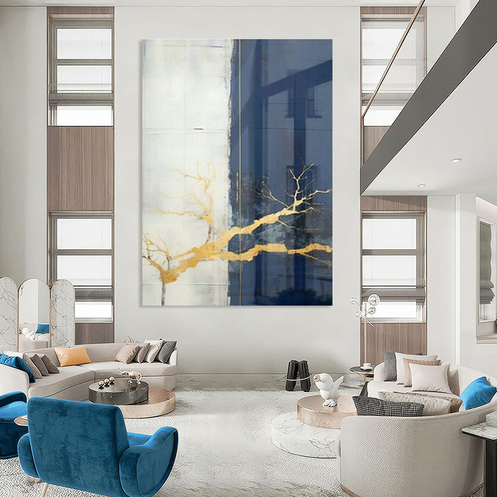 Large Customizable Handmade Abstract Wall Decor for Living Room Console Table Back Wall and Bedroom Dresser Mirror Wall DLZ1948