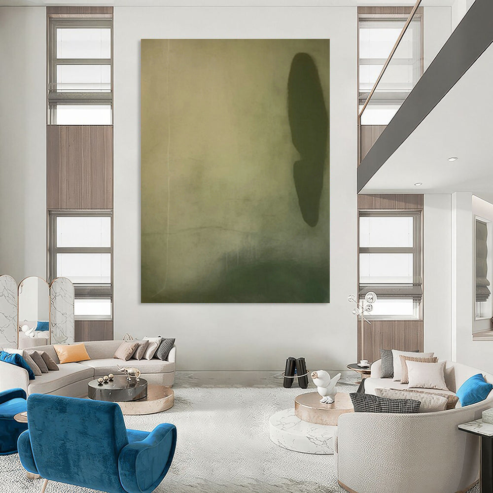 Oversized Abstract Paintings for Living Room Entertainment Center Remote Control Drawers & Office Copy Room Paper Tray Dividers DLZ0903