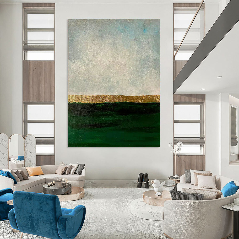 Customizable Handmade Abstract Wall Art for Office and Hallway DLZ1489