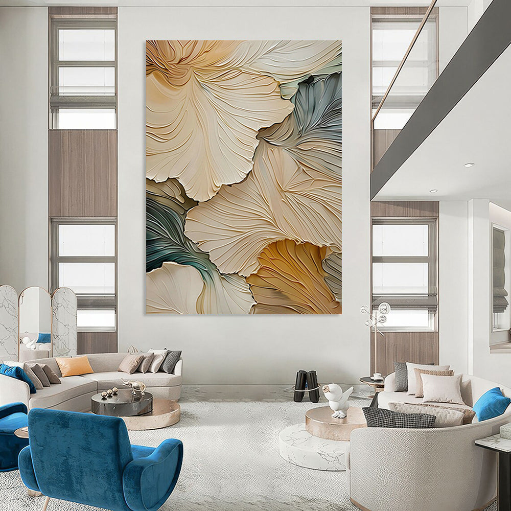 Custom - Blended Handcrafted Abstract Art for Office & Bedroom DLZ1392