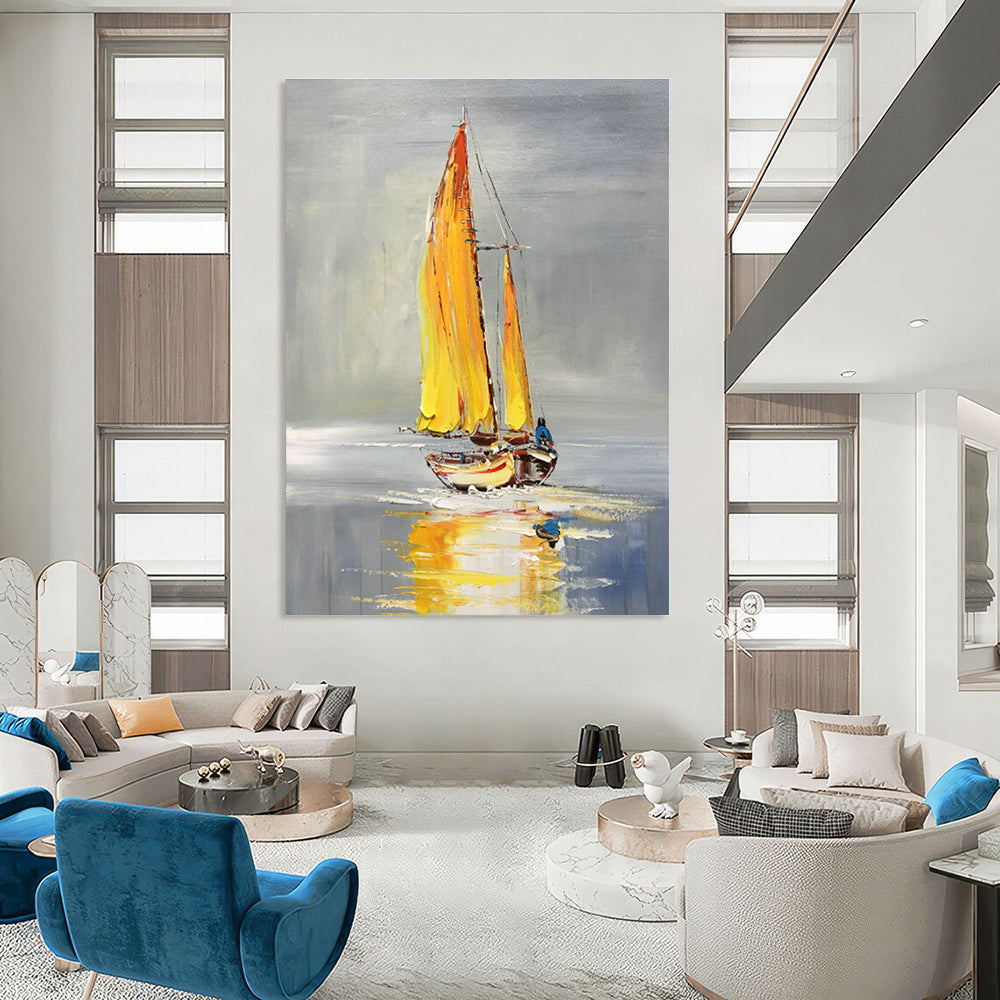 Hand - Painted Custom Abstract Murals for Hallway Archway Keystones & Entryway Mailbox Inserts DLZ0855