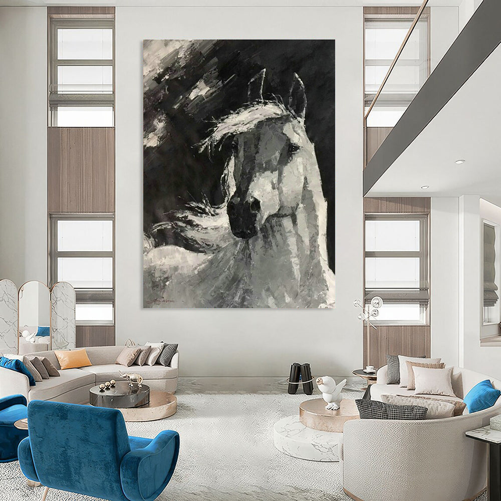 Colossal Tailored Hand Painted Abstract Artwork for Hallway & Cottage DLZ2075