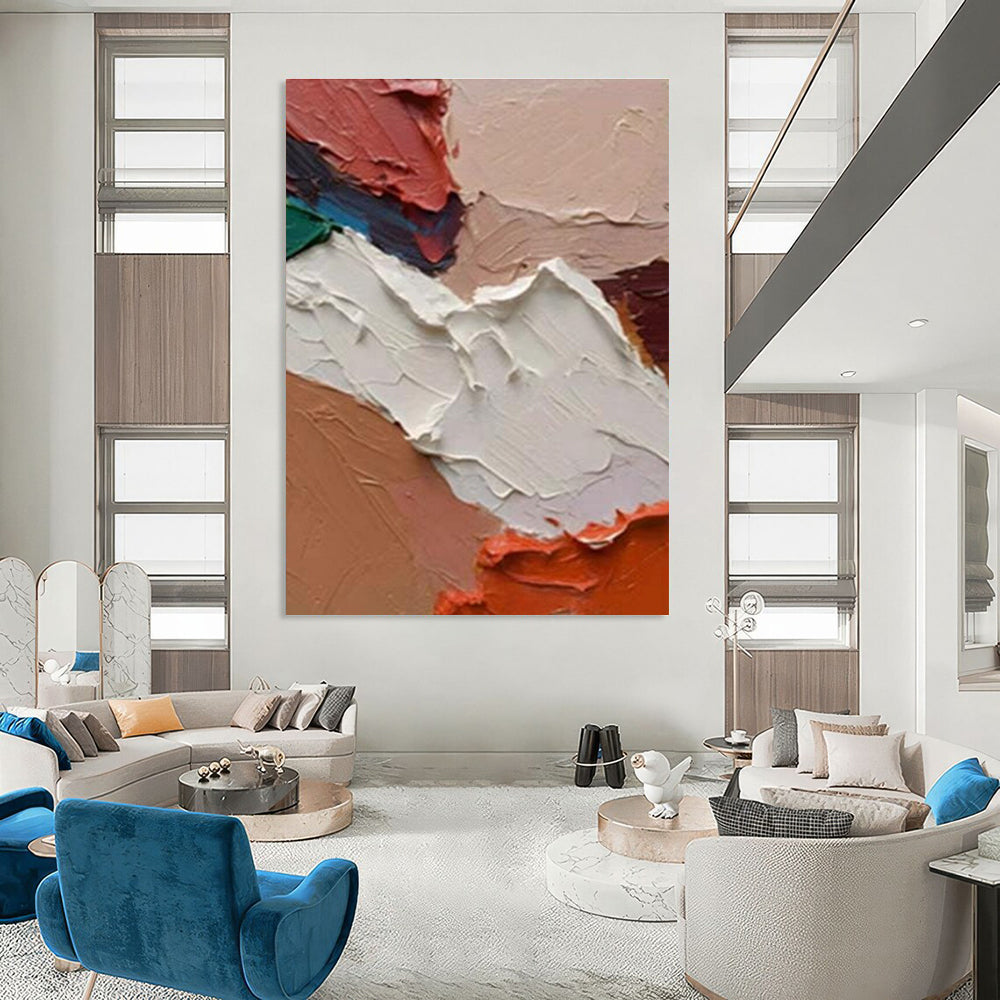 Textured Color - mix Abstract Painting ADGE263