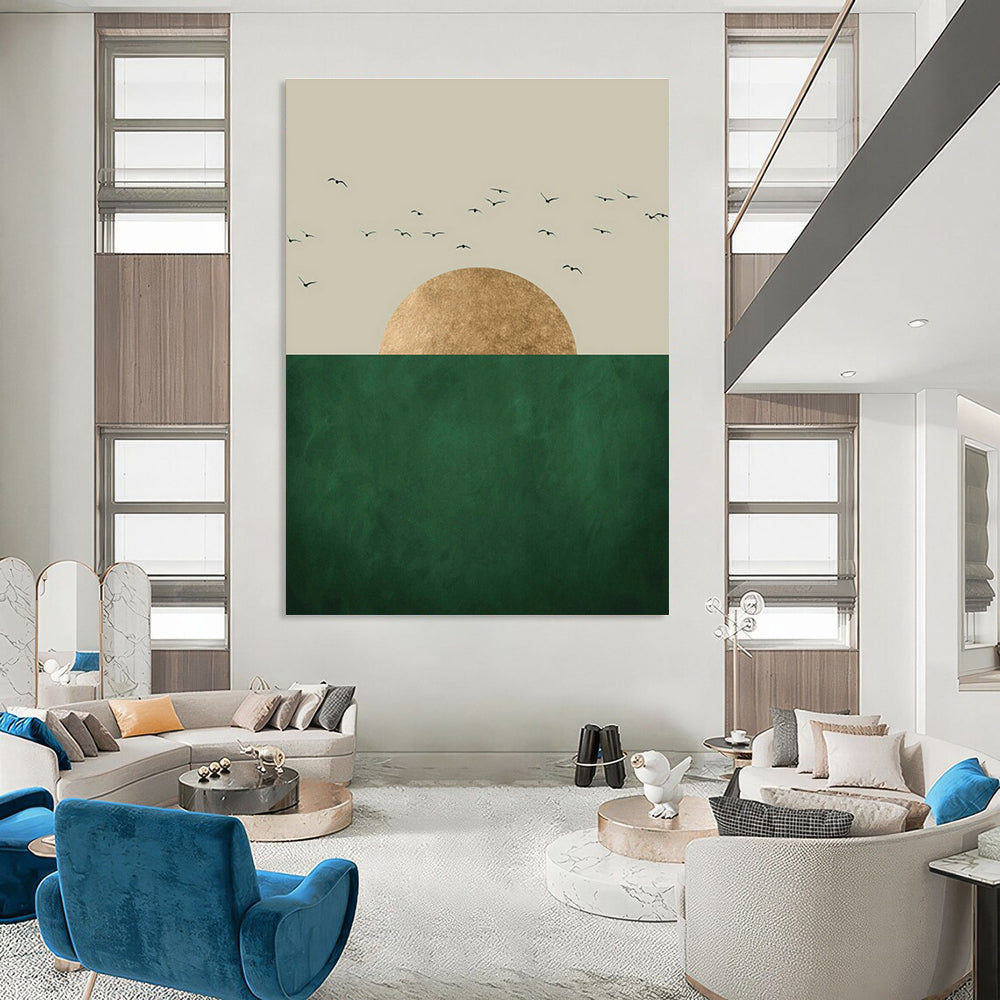 Extended Custom Abstract Panels for Hallway Continuity DLZ0391